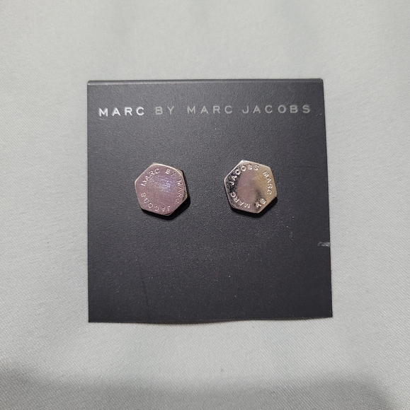 Brand new Marc Jacobs silver earrings - Picture 1 of 2